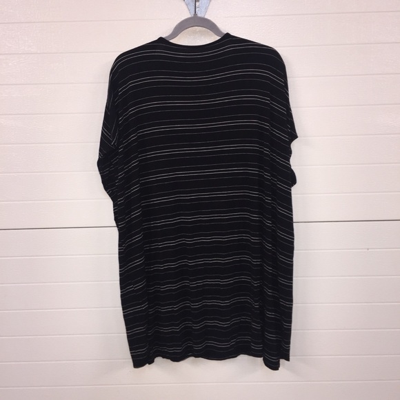 Daily Ritual Black Striped Tunic top - Picture 6 of 6